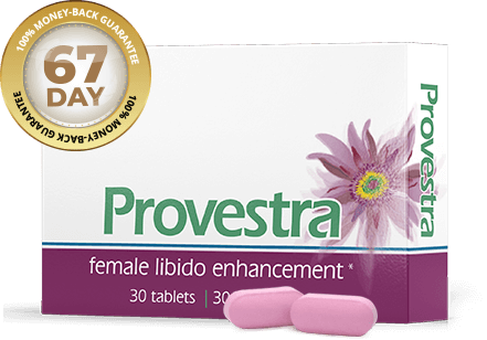Provestra 30-tablet bottle — women's hormone balance and vitality formula
